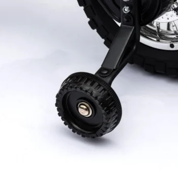 Cross Motocikl Za Djecu Na Baterije, Crveni + Pomoćni Kotači + Led Zvukovi, Crvena Motor Na Akumulator 11