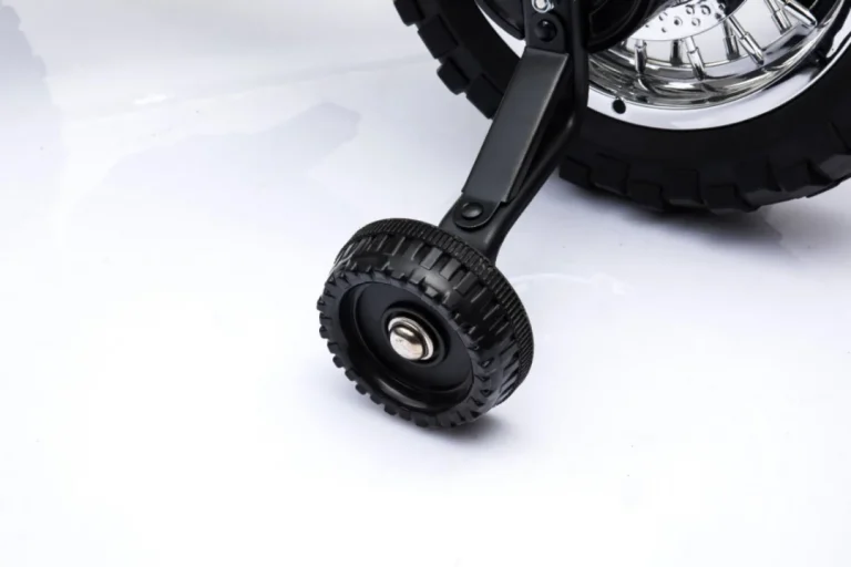 Cross Motocikl Za Djecu Na Baterije, Zelena Boja + Pomoćni Kotači + Led Zvukovi Motor Na Akumulator 10