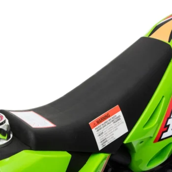 Cross Motocikl Za Djecu Na Baterije, Zelena Boja + Pomoćni Kotači + Led Zvukovi Motor Na Akumulator 22