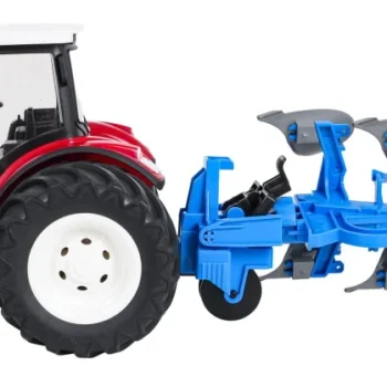 Crveni R/c Traktor S Plugom 1:24 4