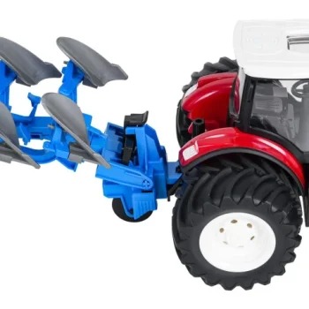 Crveni R/c Traktor S Plugom 1:24 8