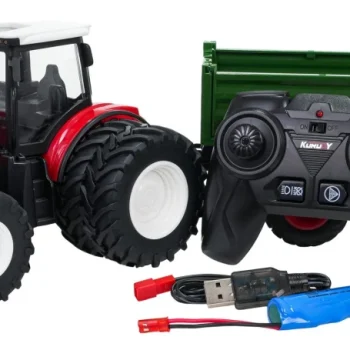 Crveni R/c Traktor Sa Zelenom Poluprikolicom 2