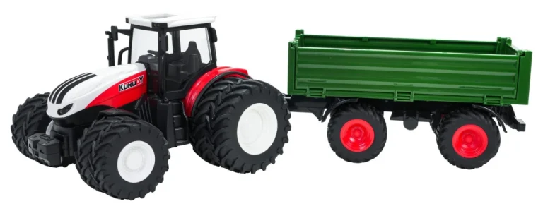 Crveni R/c Traktor Sa Zelenom Poluprikolicom 3