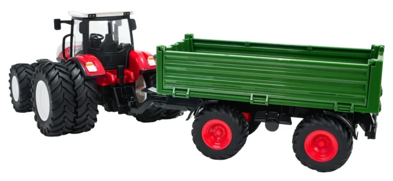 Crveni R/c Traktor Sa Zelenom Poluprikolicom 5