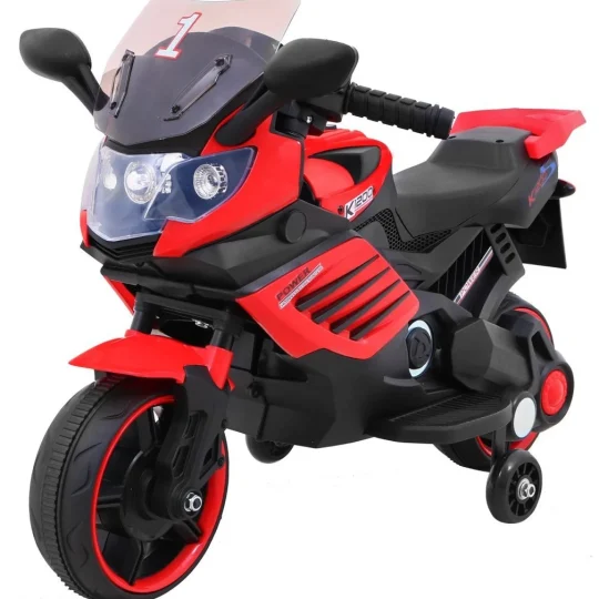 Crveni Superbike Motorno Vozilo, Crvena Motor Na Akumulator 1