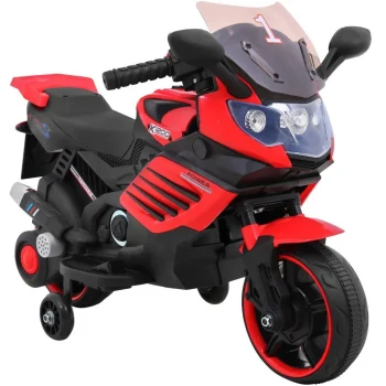 Crveni Superbike Motorno Vozilo, Crvena Motor Na Akumulator 4