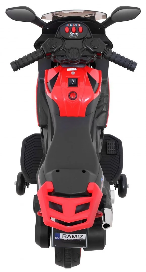 Crveni Superbike Motorno Vozilo, Crvena Motor Na Akumulator 8