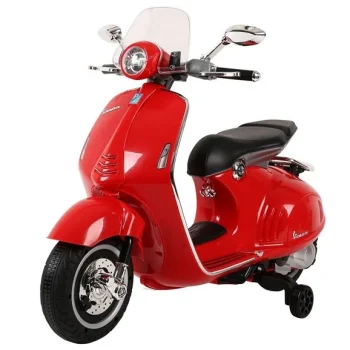 Crveni Električni Skuter Vespa Gts 300 Motor Na Akumulator 2