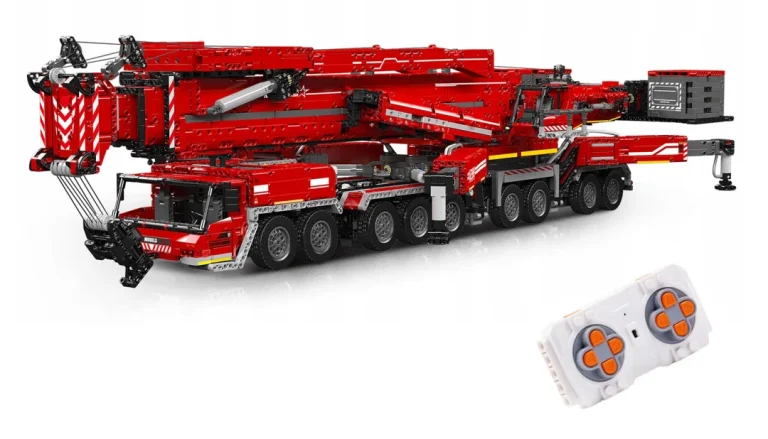 Crveni Set Kockica Dizalica 8506 Dijelova 14+ 8