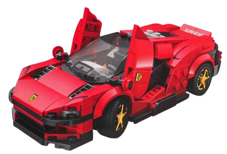 Crveni Sportski Automobil Set Od 306 Kockica 2