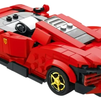 Crveni Sportski Automobil Set Od 306 Kockica 3