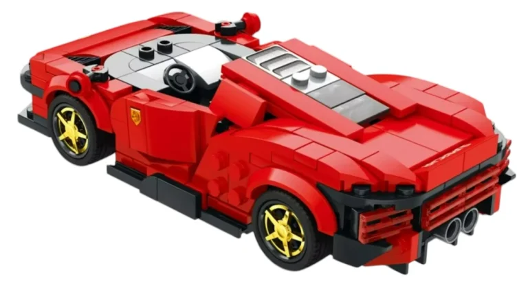 Crveni Sportski Automobil Set Od 306 Kockica 3
