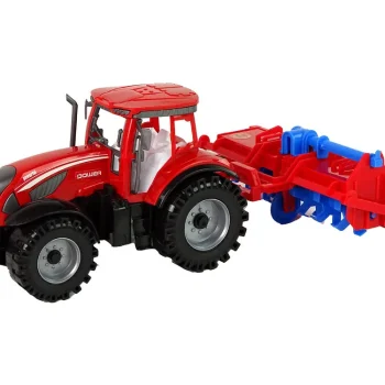 Crveni Traktor S Frikcionim Pogonom Pluga 2