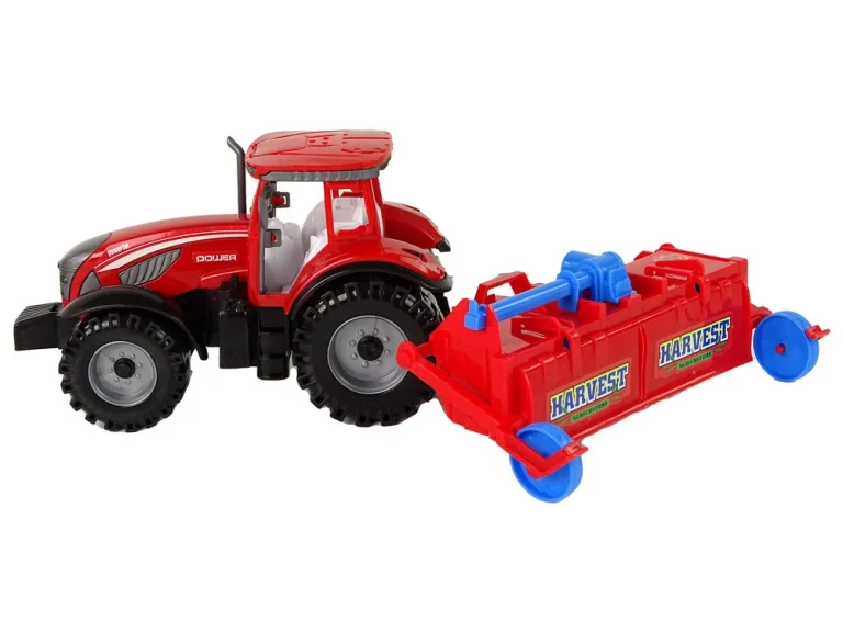 Crveni Traktor S Frikcionim Pogonom Pluga 3