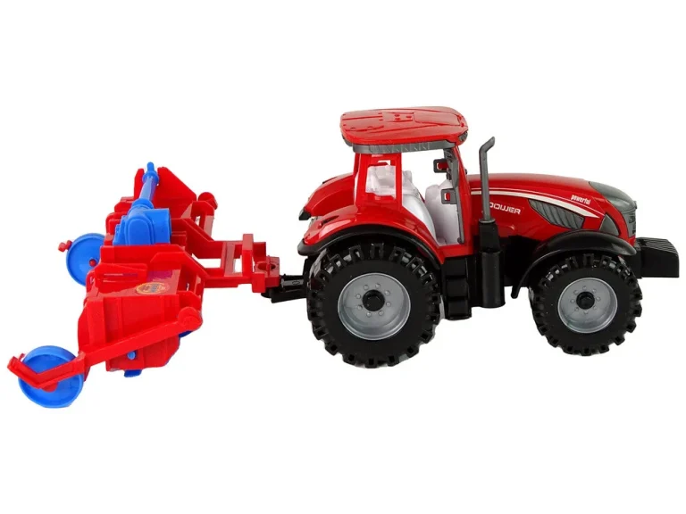 Crveni Traktor S Frikcionim Pogonom Pluga 6