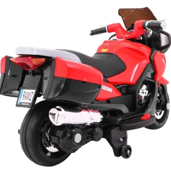 Crveni Trkački Motor, Crvena Motor Na Akumulator 10