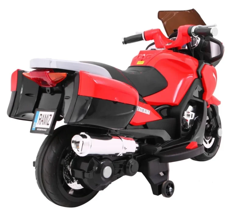 Crveni Trkački Motor, Crvena Motor Na Akumulator 10
