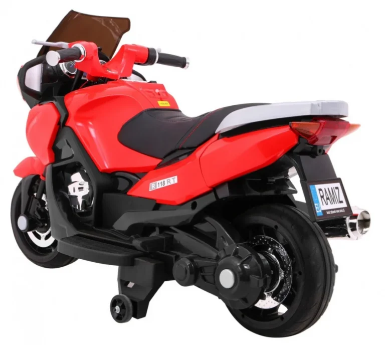 Crveni Trkački Motor, Crvena Motor Na Akumulator 4