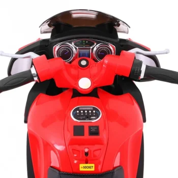 Crveni Trkački Motor, Crvena Motor Na Akumulator 8