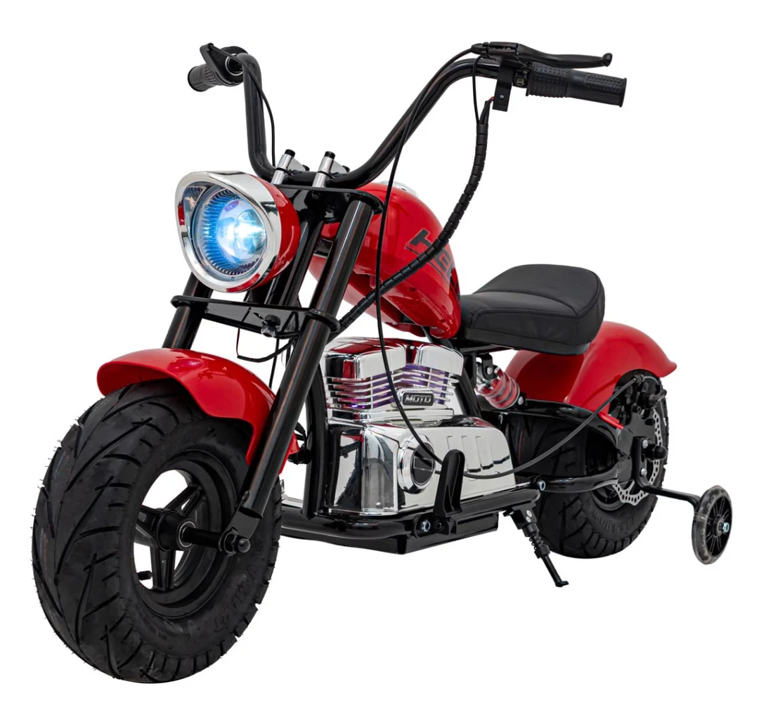 Crveno Motorno Vozilo Chopper Warrior Motor Na Akumulator 1