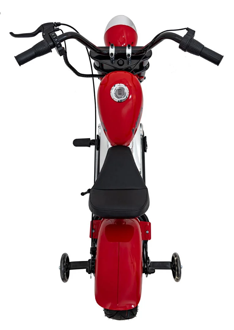 Crveno Motorno Vozilo Chopper Warrior Motor Na Akumulator 10