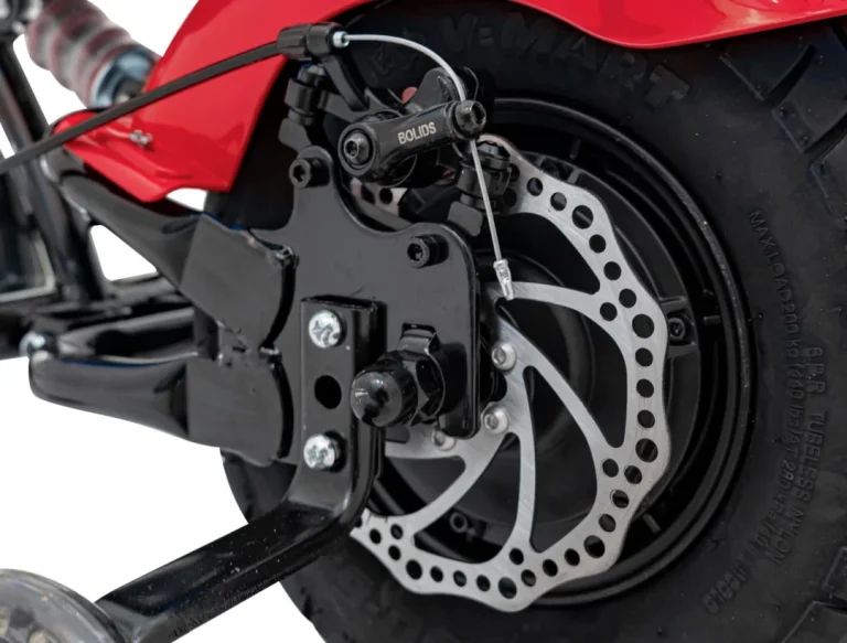 Crveno Motorno Vozilo Chopper Warrior Motor Na Akumulator 13