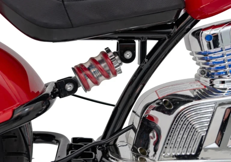 Crveno Motorno Vozilo Chopper Warrior Motor Na Akumulator 17