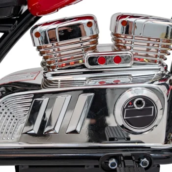 Crveno Motorno Vozilo Chopper Warrior Motor Na Akumulator 18