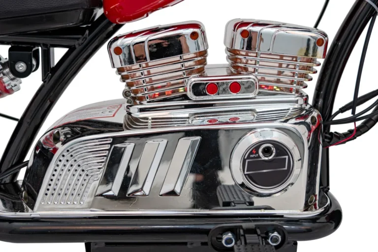 Crveno Motorno Vozilo Chopper Warrior Motor Na Akumulator 18