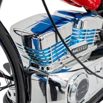 Crveno Motorno Vozilo Chopper Warrior Motor Na Akumulator 19