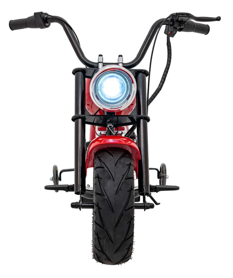 Crveno Motorno Vozilo Chopper Warrior Motor Na Akumulator 4