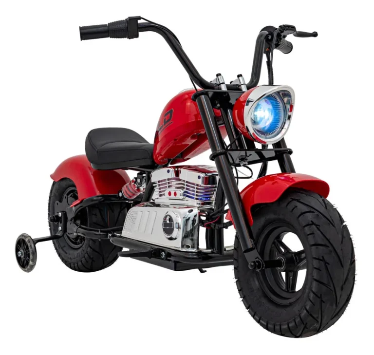 Crveno Motorno Vozilo Chopper Warrior Motor Na Akumulator 5