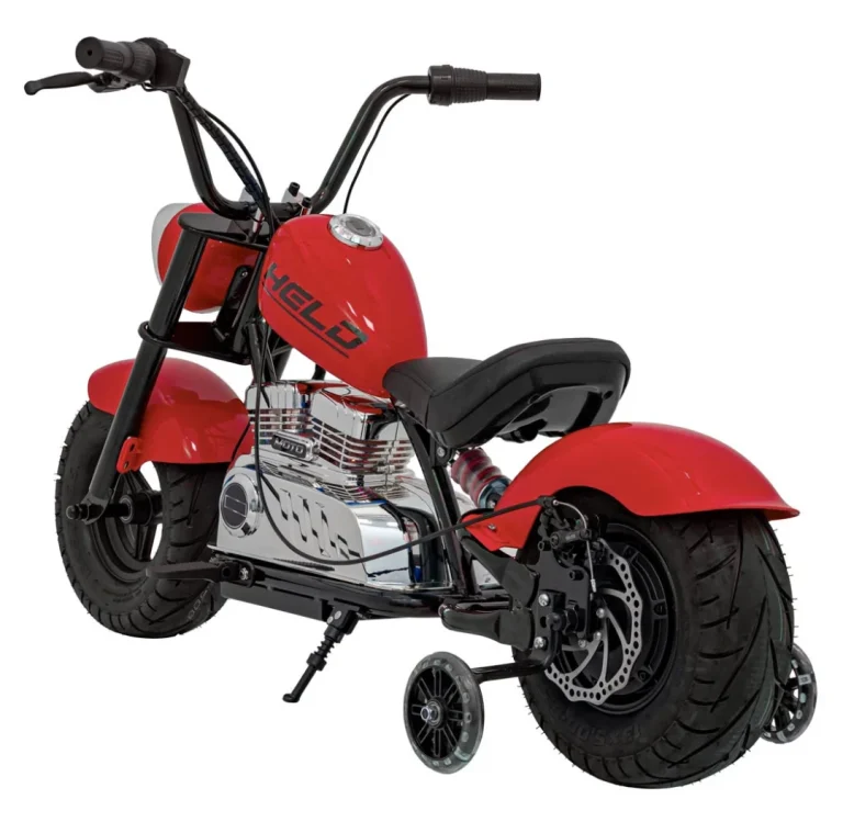 Crveno Motorno Vozilo Chopper Warrior Motor Na Akumulator 7