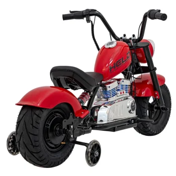Crveno Motorno Vozilo Chopper Warrior Motor Na Akumulator 9