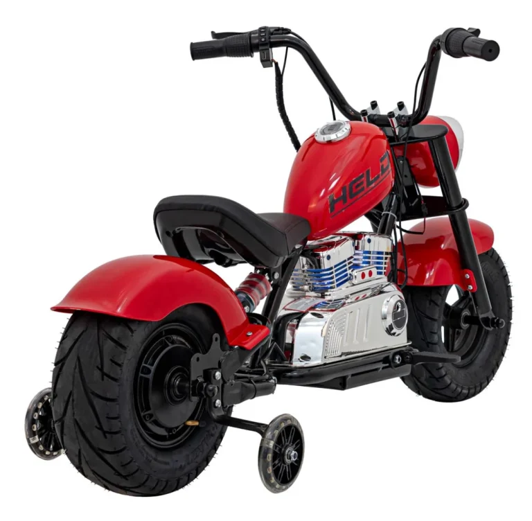 Crveno Motorno Vozilo Chopper Warrior Motor Na Akumulator 9