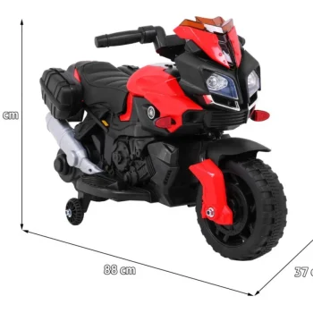 Crveno Motorno Vozilo Skybike Motor Na Akumulator 2