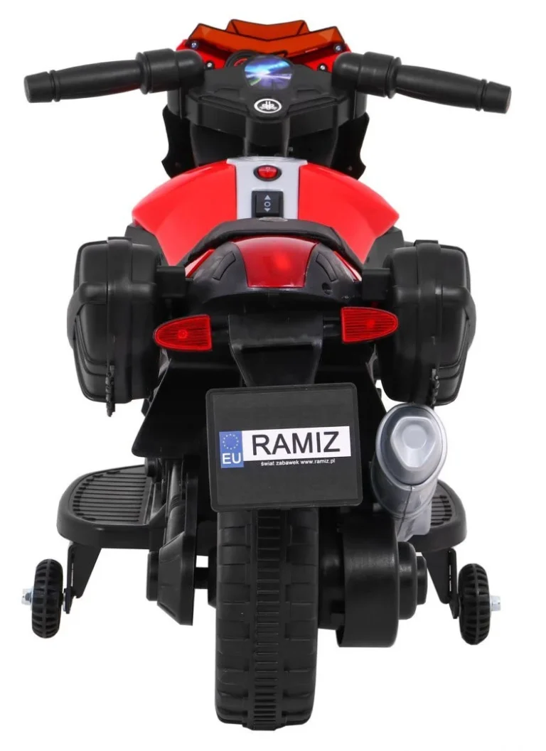 Crveno Motorno Vozilo Skybike Motor Na Akumulator 6