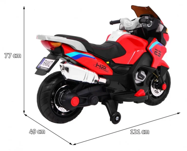 Crveno Vozilo Za Moto Sport I Turizam Motor Na Akumulator 2