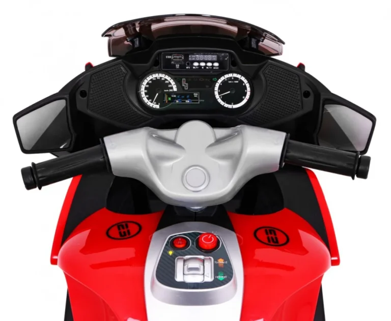 Crveno Vozilo Za Moto Sport I Turizam Motor Na Akumulator 6