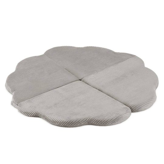 Cvjetna Podloga Plush Nest, 115x115x5cm, Bež, Vrhunski Kord, Pahuljasti Cvijet 1
