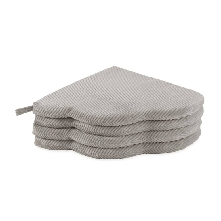 Cvjetna Podloga Plush Nest, 115x115x5cm, Bež, Vrhunski Kord, Pahuljasti Cvijet 3