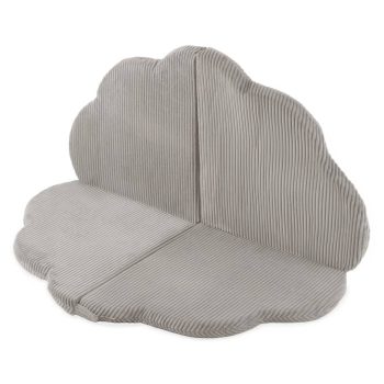 Cvjetna Podloga Plush Nest, 115x115x5cm, Bež, Vrhunski Kord, Pahuljasti Cvijet 4