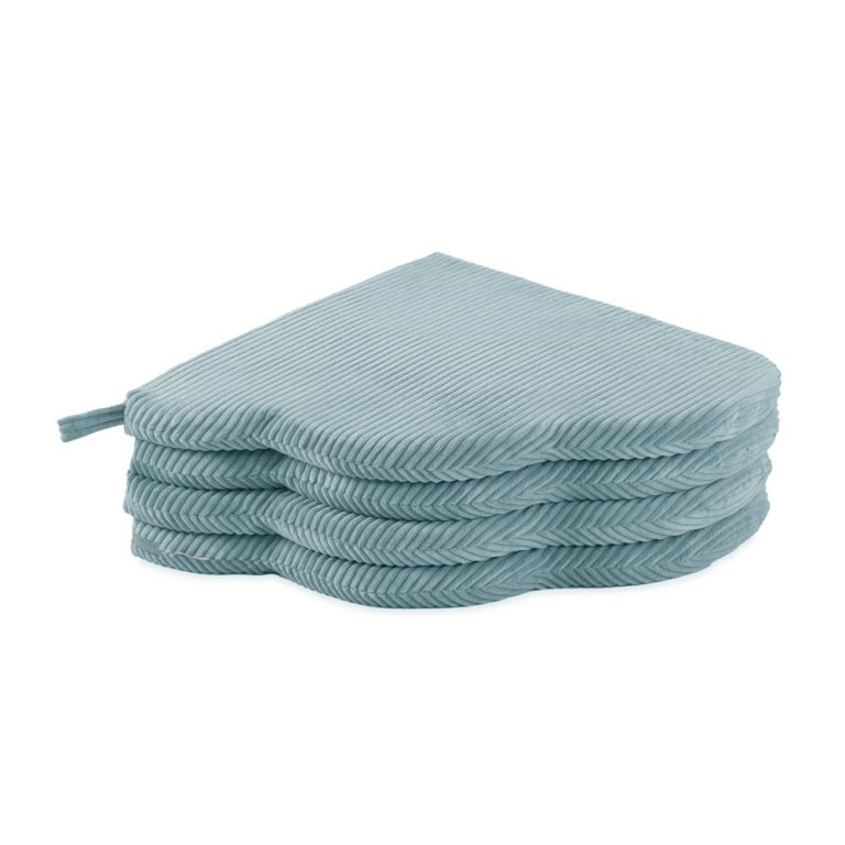 Cvjetna Podloga Plush Nest, 115x115x5cm, Plava, Vrhunski Kord, Pahuljasti Cvijet 4