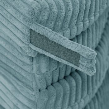 Cvjetna Podloga Plush Nest, 115x115x5cm, Plava, Vrhunski Kord, Pahuljasti Cvijet 9