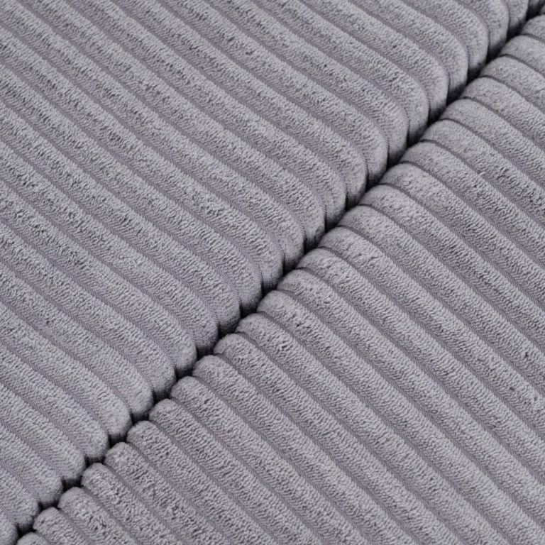 Cvjetna Podloga Plush Nest, 115x115x5cm, Siva, Vrhunski Kord, Pahuljasti Cvijet 2