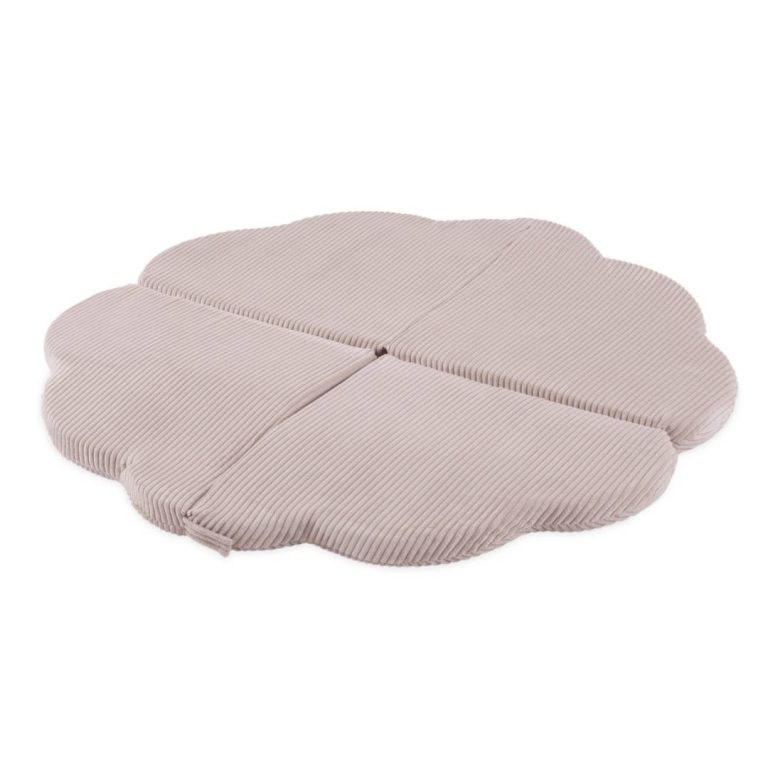 Cvjetna Podloga Plush Nest, 115x115x5cm, Svijetlo Ružičasta, Vrhunski Kord, Pahuljasti Cvijet 1