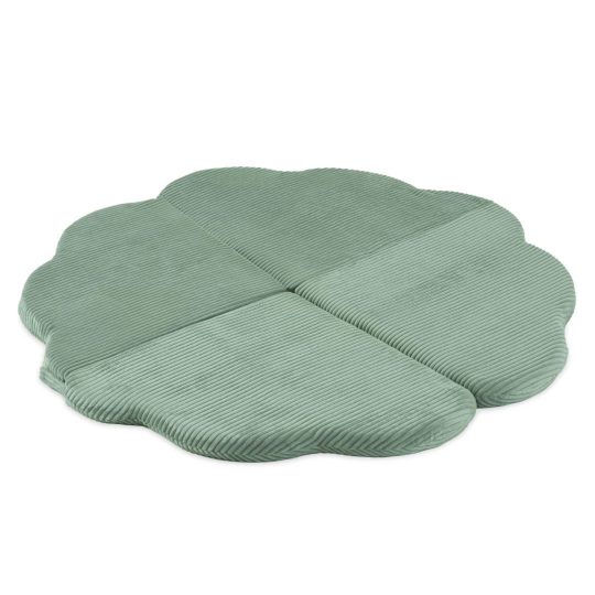 Cvjetna Podloga Plush Nest, 115x115x5cm, Zelena, Vrhunski Kord, Pahuljasti Cvijet 1