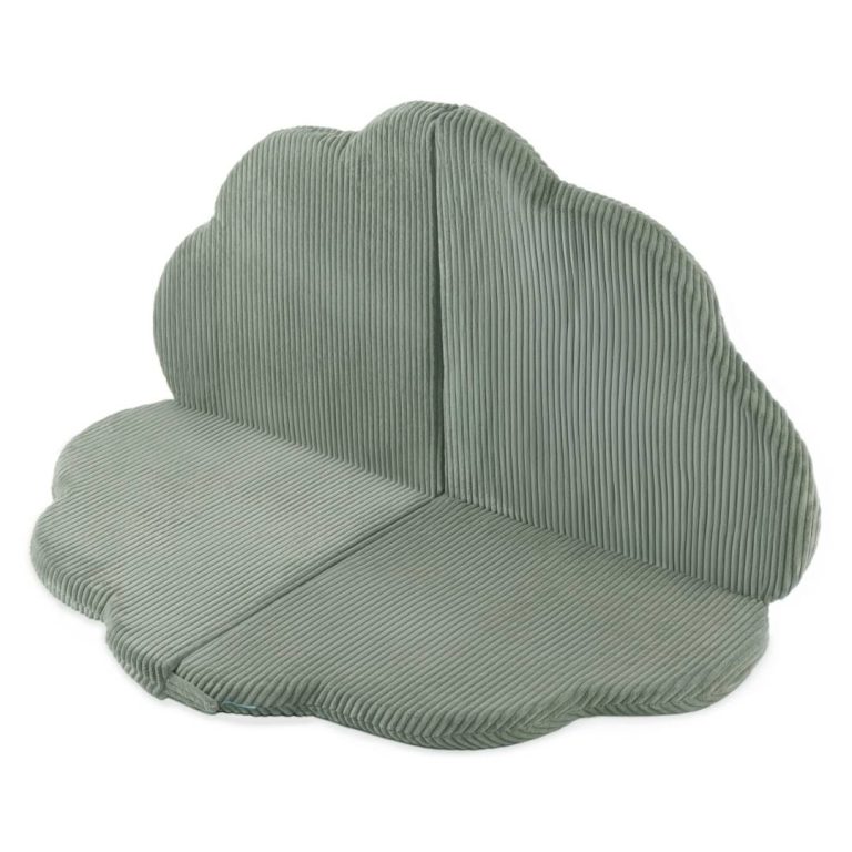 Cvjetna Podloga Plush Nest, 115x115x5cm, Zelena, Vrhunski Kord, Pahuljasti Cvijet 3