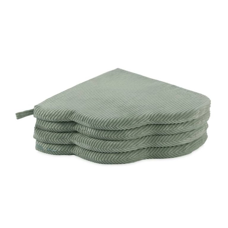 Cvjetna Podloga Plush Nest, 115x115x5cm, Zelena, Vrhunski Kord, Pahuljasti Cvijet 4