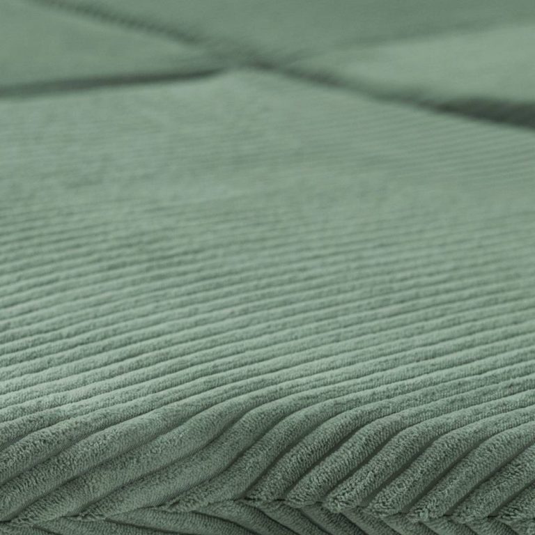 Cvjetna Podloga Plush Nest, 115x115x5cm, Zelena, Vrhunski Kord, Pahuljasti Cvijet 6